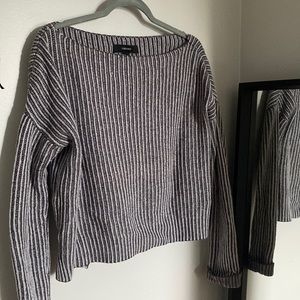 Off the shoulder sweater